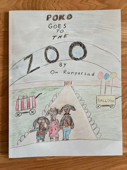 Poko Goes To The Zoo softcover book